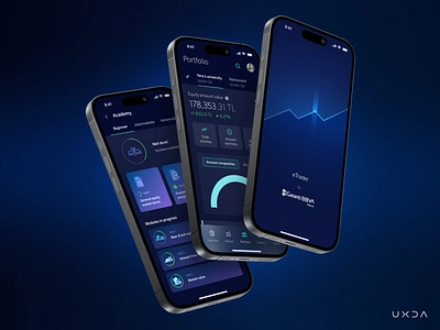 Rebuilding a Reliable Trading & Investing Platform app design banking cx dark ui dashboard design finance financial fintech garanti garanti bbva loading modern sleek stats ui user experience user interface ux ux design