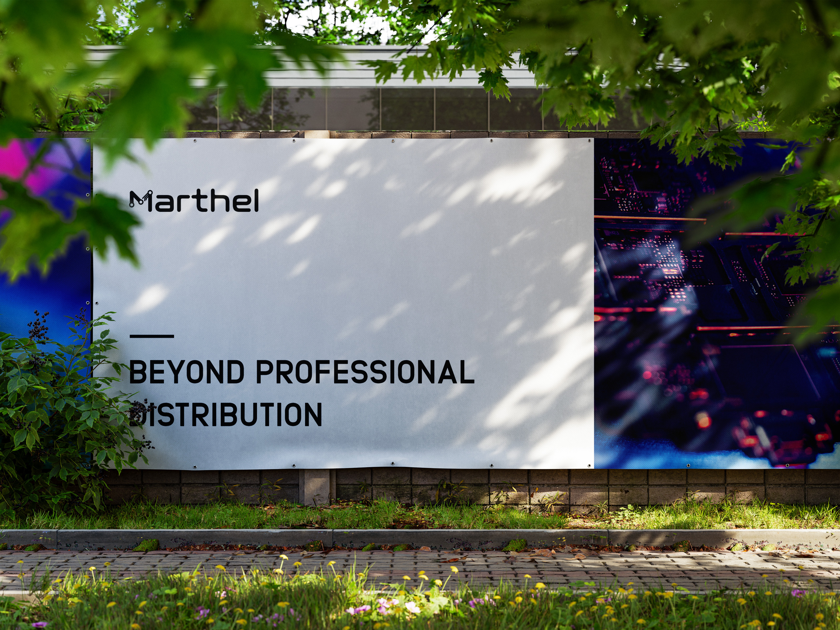 Marthel - Branding Logo branding business electronic industry logo logo branding logo design logo identity logo industry logo saas sales syngri