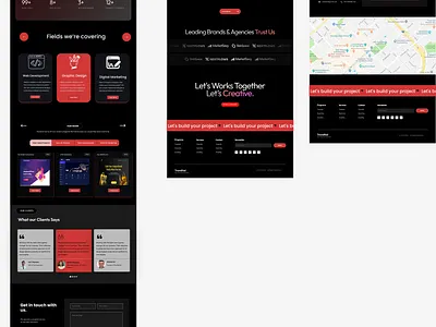 Trendtial Marketing Website design uiux website