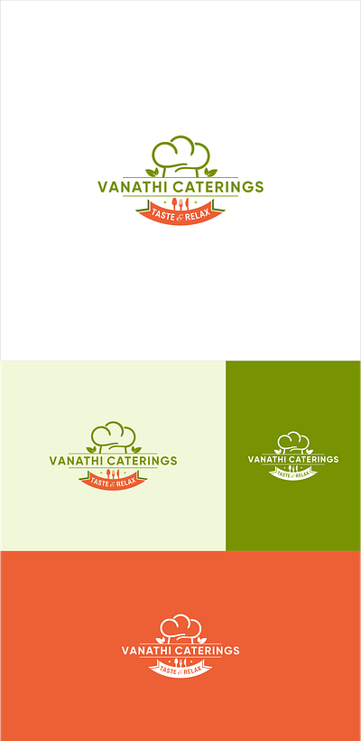 Catering logo branding food graphic design hotel logo