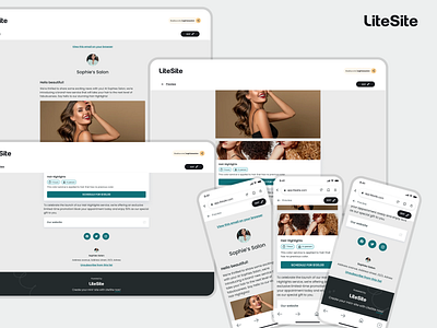 Litesite - E- mail creative design designer dribbble email interface pagedesign productdesign responsive responsivedesign ui uidesign uiux userexperience userinterface ux uxdesign uxdesigner webdesign website