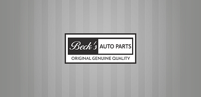 Beck's-Auto-Parts-logo-1600 3d ai app art branding design discount logo price discount logo pricing discount logos discount logos for sale discount pricing graphic design icon illustration logo logos minimalist typography ui vector