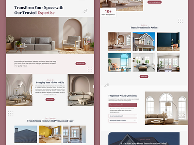 Expert Roofing, Renovation, Custom Home Services & UI Design adobexd constructionwebsite creativewebdesign customhomedesign designinspiration designshowcase digitalcraftsmanship figmadesign homeimprovementui homeserviceswebsite modernwebdesign professionalwebdesign renovationwebsite responsivedesign roofingwebsite uiuxdesign userexperience uxdesign webdesign websitedesignexpert