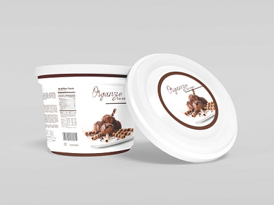 Icecream Bucket Packaging Design branding design food packaging design graphic design mockup packaging packaging design packaging designs