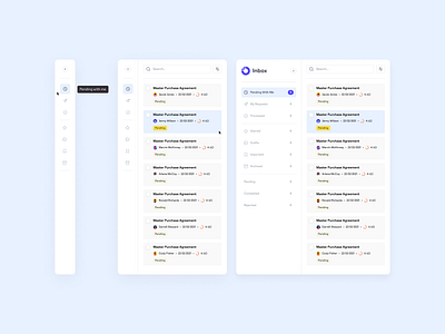 Sidebar Navigation Menu clear navigation saas sidebar ui ux