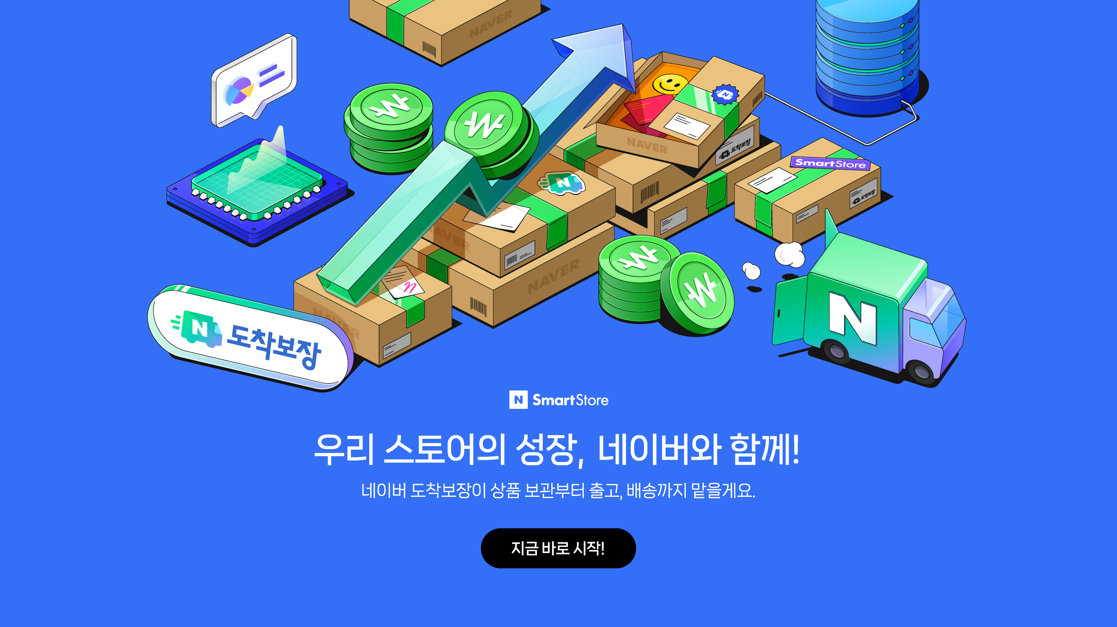 Naver Guaranteed Delivery branding concept art design graphic graphic design icon illustration