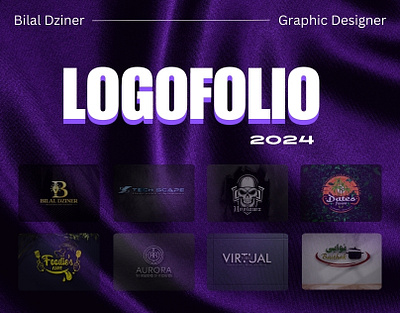 LogoFolio 2024 | Bilal Dziner bilal diziner bilal dziner brand identity branding design icon logo logo design logo designer