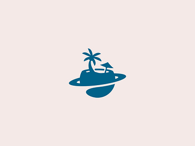 Coconut Planet Logo beach brand identity branddesign brandidentity branding coconut design drink logo logo design logodesign ocean palm paradise planet sea summer tree vacation visual identity