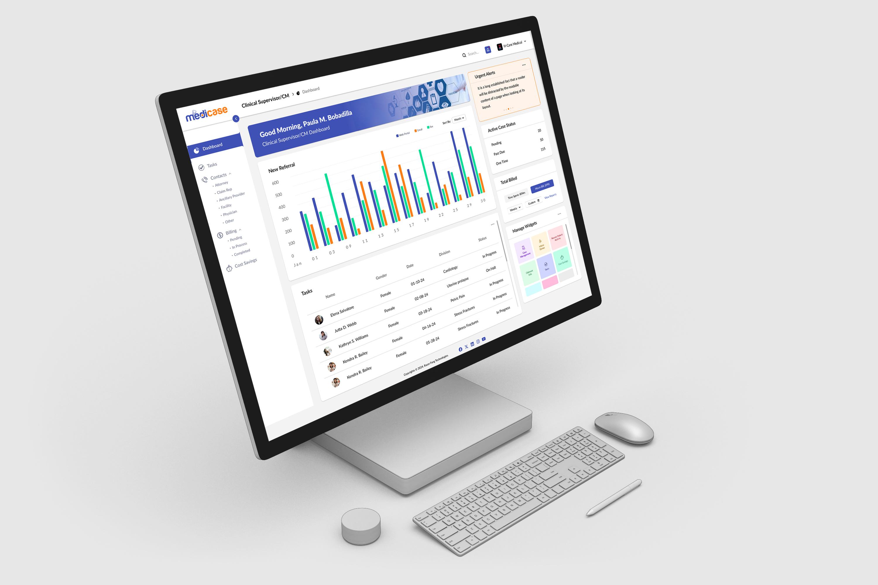 MediCase - Collaboration with Designers 3d animation app branding design graphic design illustration motion graphics saas typography ui ux vector