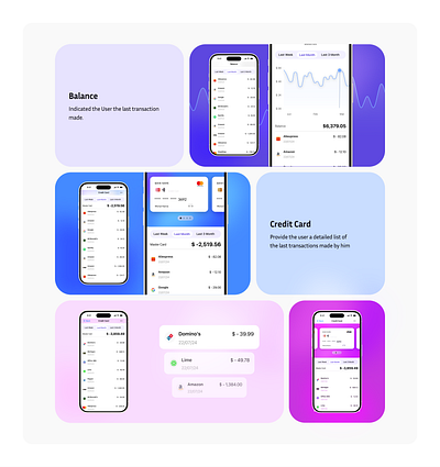 Finance Mobile app app design figma ux ui