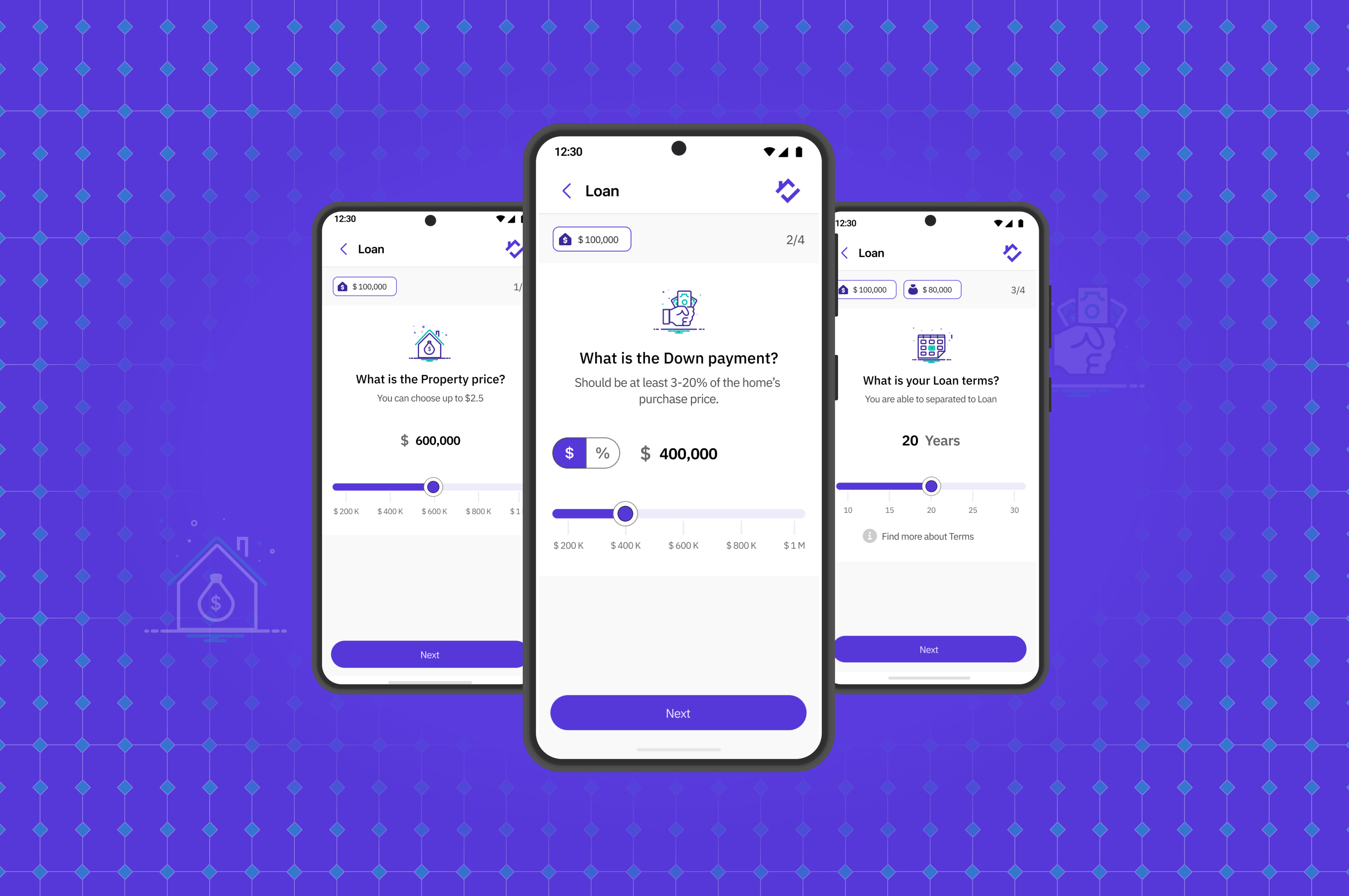 Credit Score Mobile App mobile app product design ui ux