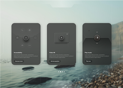 Functionality accessibility app interface creative design dark mode design dribbble figma glassmorphism graphic design illustration modern ui music photoshop play product design trend ui uxui design video visual design