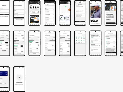 HayaPay Mobile App app design ui ux