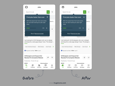 Upwork Icons Redesign icons redesign ui design upwork ux