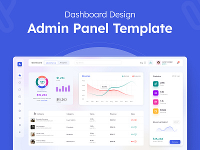 Admin Panel Template app branding design ui ui designer ui desinger ux web website