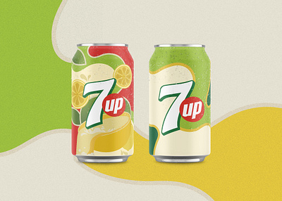 Iconic 7up fresh Makeover 7up brand design branding branding identity illustration instagram social media visual identity