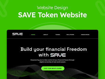 SAVE Token Website