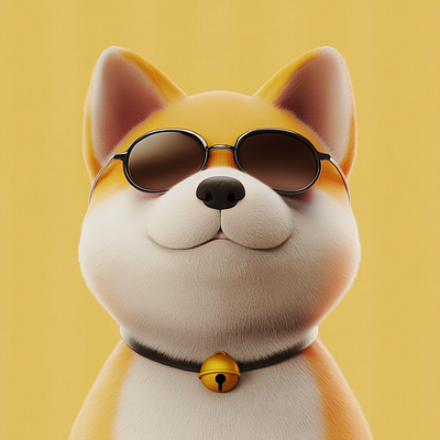 Shiba Inu avatar 3d