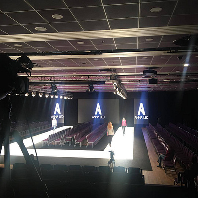 RIGA FASHION WEEK 2019/20 event visuals resolume arena