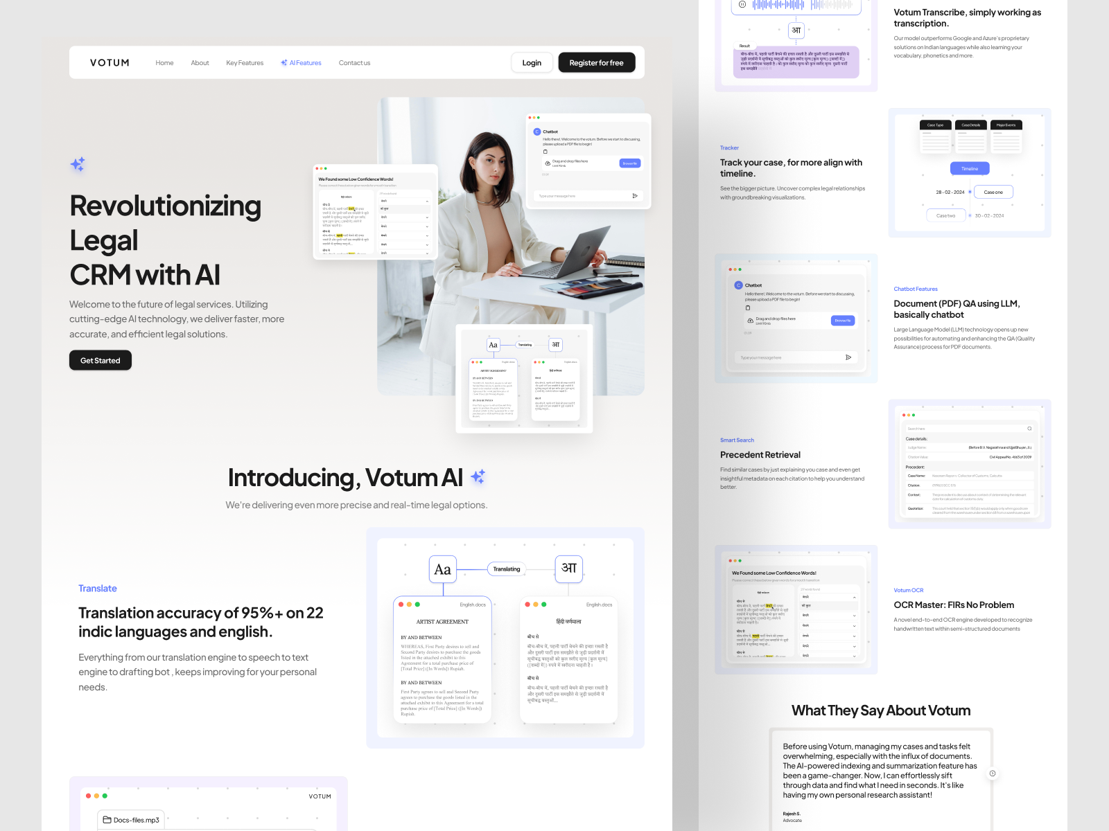 Example of High Quality Landing Page 