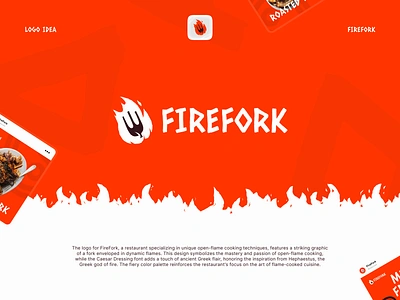 Fire & Fork – Food Delivery Website Branding bar branding brand design branding branding inspiration branding template delivery dashboard digital branding food app food delivery app food delivery logo food delivery website food menu food website hire developers hire logo designer hire nft artist hire ui ux designer hire web designer restaurant branding restaurant website