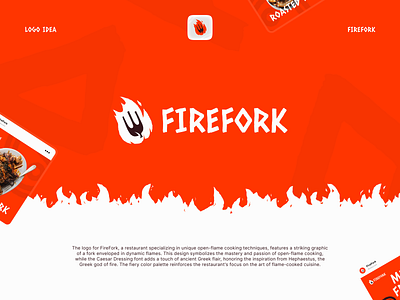 Fire & Fork – Food Delivery Website Branding bar branding brand design branding branding inspiration branding template delivery dashboard digital branding food app food delivery app food delivery logo food delivery website food menu food website hire developers hire logo designer hire nft artist hire ui ux designer hire web designer restaurant branding restaurant website