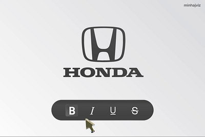 Honda vs Hyundai animation branding graphic design logo motion graphics