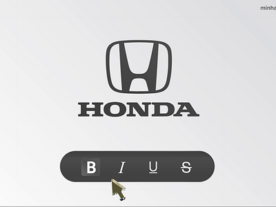 Honda vs Hyundai animation branding graphic design logo motion graphics