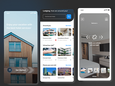 Hotel Booking App: UI Design app app design app design ui app ui app uiux app uxui design graphic design gui hotel app ui uiux uxui