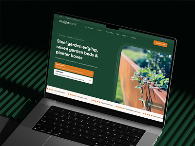 Landing page for Trade Service Business austrailia ecommerce garden green landing landing page minimal modern service ui ux