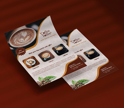 Coffee Shop Flyer Design business coffee coffee bean coffee flyer coffee flyer design coffee shop coffee shop flyer design drinks flyer design shop