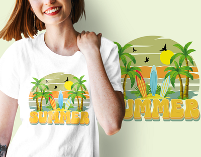 CUSTOM SUMMER T-SHIRT DESIGN apparel beachvibes custombeachwear customsummerdesign customteedesign graphic design graphictee holidaytees illustration summeressentials summerfashion summeroutfit summerstyle summertee summerwardrobe sunshinestyle trendytshirt tropicaltee vacationvibes warmweatherwear