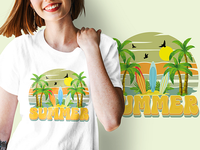 CUSTOM SUMMER T-SHIRT DESIGN apparel beachvibes custombeachwear customsummerdesign customteedesign graphic design graphictee holidaytees illustration summeressentials summerfashion summeroutfit summerstyle summertee summerwardrobe sunshinestyle trendytshirt tropicaltee vacationvibes warmweatherwear