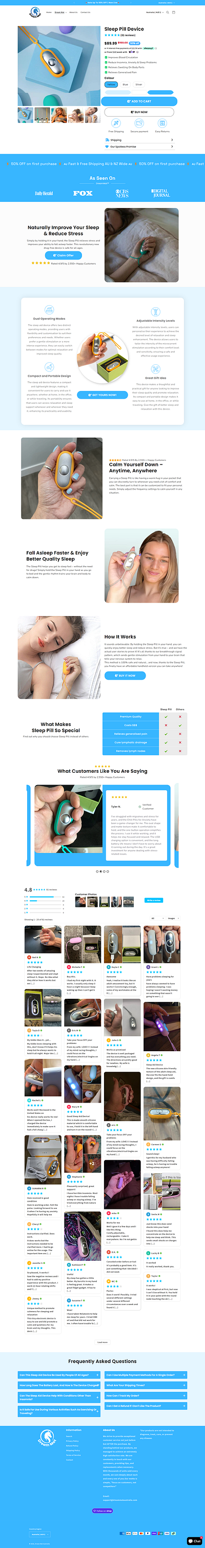 Shopify Product Page design gempages illustration one product store pagefly shopify expert shopify landing page shopify product page shopify store ui