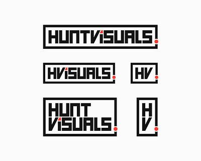 HUNTVISUALS Logo Suite brand design brand identity branding design graphic design identity logo logo design logo suite visual identity