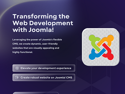 Transform Your Web Experience with Joomla Development! joomla webdev