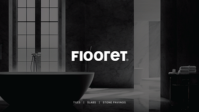 Flooret - Logo & Branding brand identity brandinng ceramic industry corporate identity logo design manufacturer naming nomenclature packaging stationery design visual identity