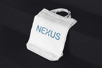 Nexus Tote Bag Design bag brand design brand identity branding design graphic design identity logo merch tote tote bag visual identity