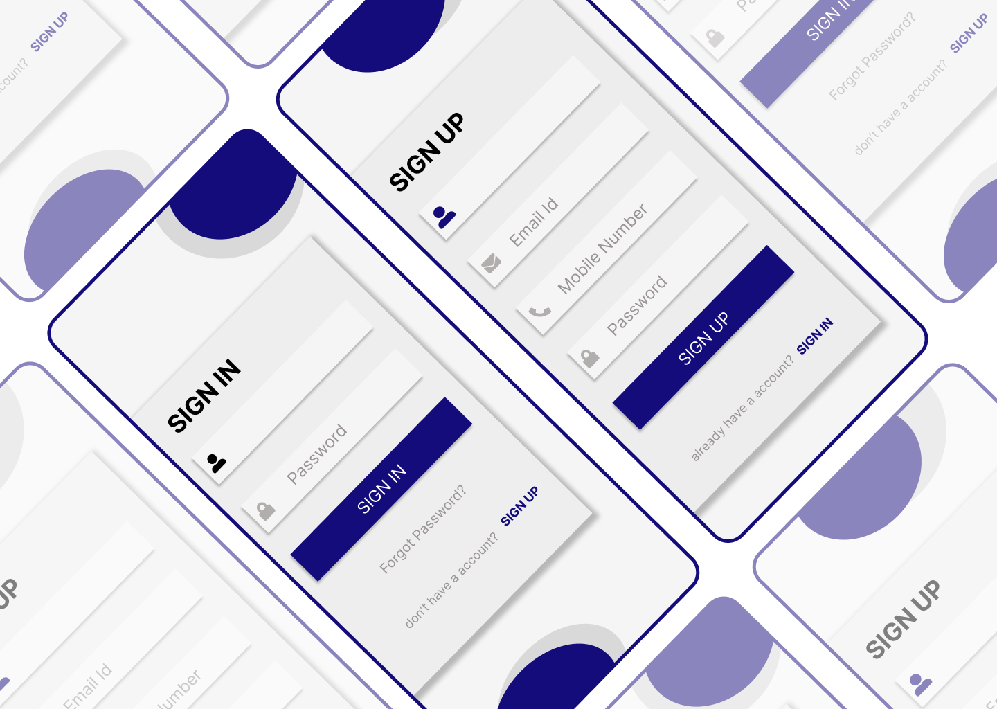 Sign-in/sign-up page design figma mobile signinsignup ui uidesign