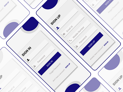 Sign-in/sign-up page design figma mobile signinsignup ui uidesign