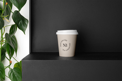 NakedBarista Coffee Cup brand design brand identity branding coffee coffee cup design graphic design identity logo merch packaging visual identity