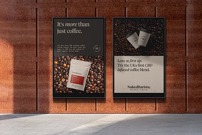 NakedBarista Ads ads advert billboard brand design brand identity branding design graphic design identity logo marketing visual identity