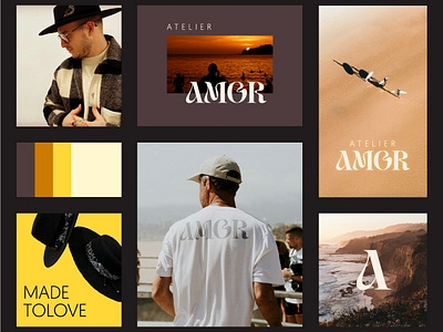 Atelier Amor - Brand board #2 - Branding