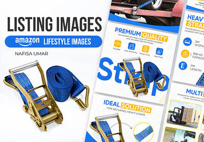 Premium Straps || Amazon Listing Infographics amazon amazon infographics amazon listing design amazon listing infographics amazon product branding enhance brand content image editing listing images product deisgn