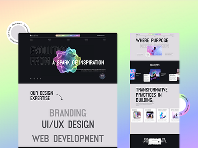 Modern Agency Webflow Website Template creative agency creative portfolio digital agency minimal agency tech startup