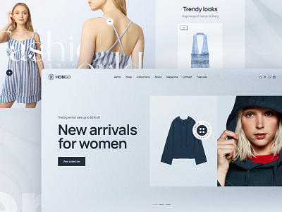 Hongo - Multipurpose Shopify Theme - Apparel Store apparel store design best store design ecommerce fashion store multipurpose online shopping popular theme responsive responsive layout shopify store design shopify theme