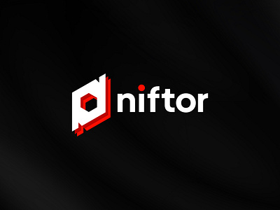 Niftor, lending platform for NFT assets, logo design abstractlogo creativelogo crypto logodesign nft