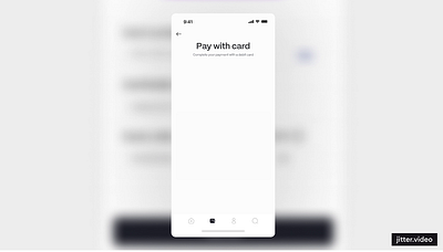 Pay with card animation design ui uidesign ux