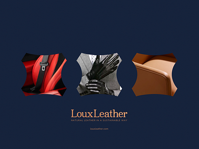 Brand Design & Strategic Positioning - LouxLeather brand consultancy firm brand identity inspiration branding branding agency branding firm branding inspiration design design inspiration global branding company graphic design high end leather leather logo logo logo design logotype design packaging premium sophistication vector