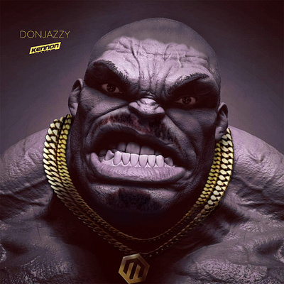 Hulk Donjazzy 3d artwork blender design graphic design photoshop trend